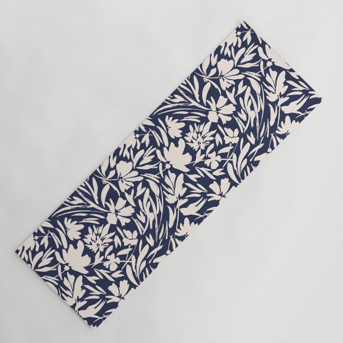 Wild floral strokes I Yoga Mat Gallery Image 1