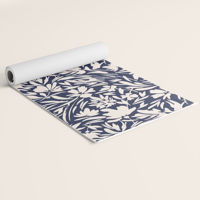 Wild floral strokes I Yoga Mat Gallery Image 2