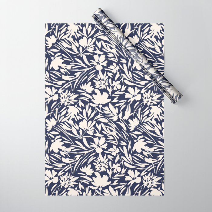 Wild floral strokes I Wrapping Paper Gallery Image 1