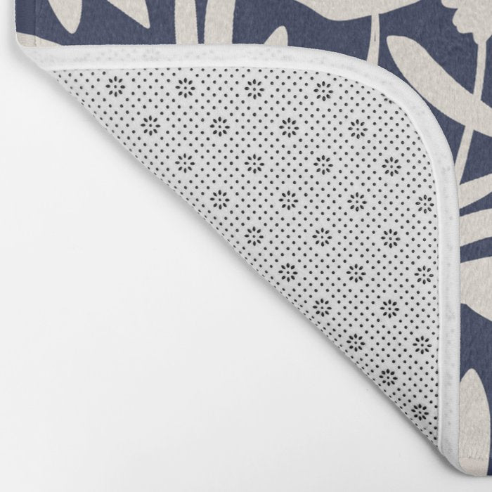 Wild floral strokes I Bath Mat Gallery Image 2