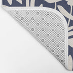 Wild floral strokes I Bath Mat Gallery Image 2