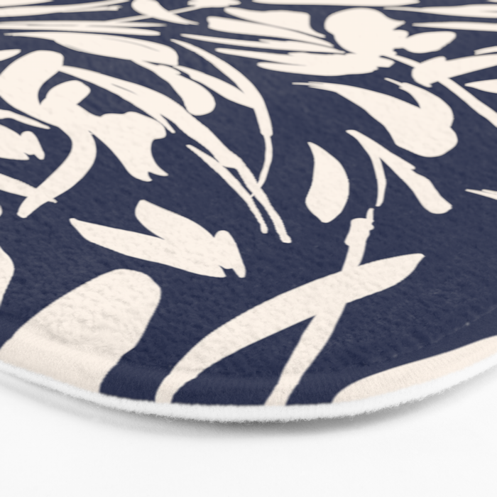 Wild floral strokes I Bath Mat Gallery Image 3
