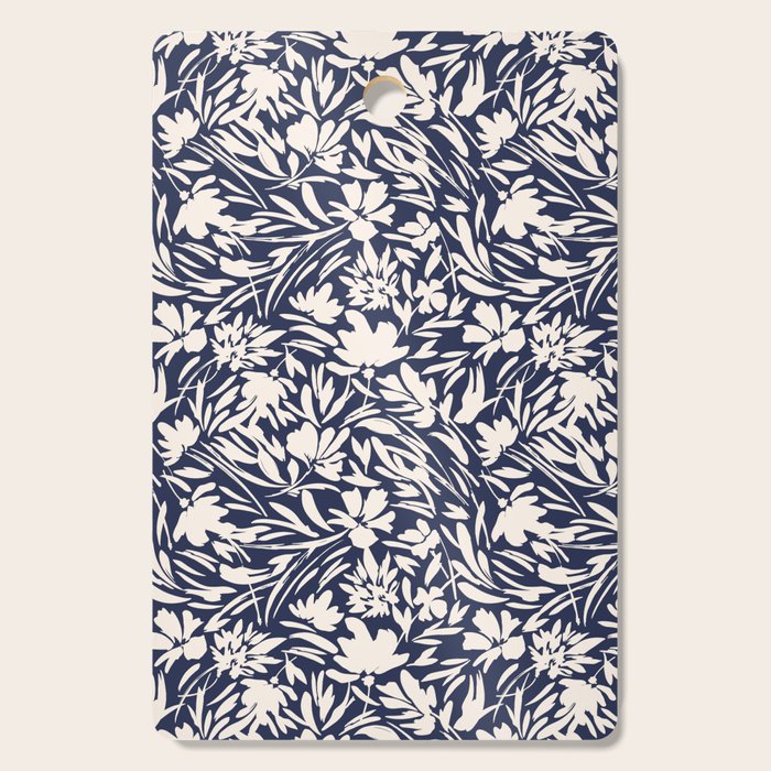 Wild floral strokes I Cutting Board Gallery Image 1