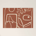 Paleolithic Abstract Art 1 Welcome Mat Gallery Image 1