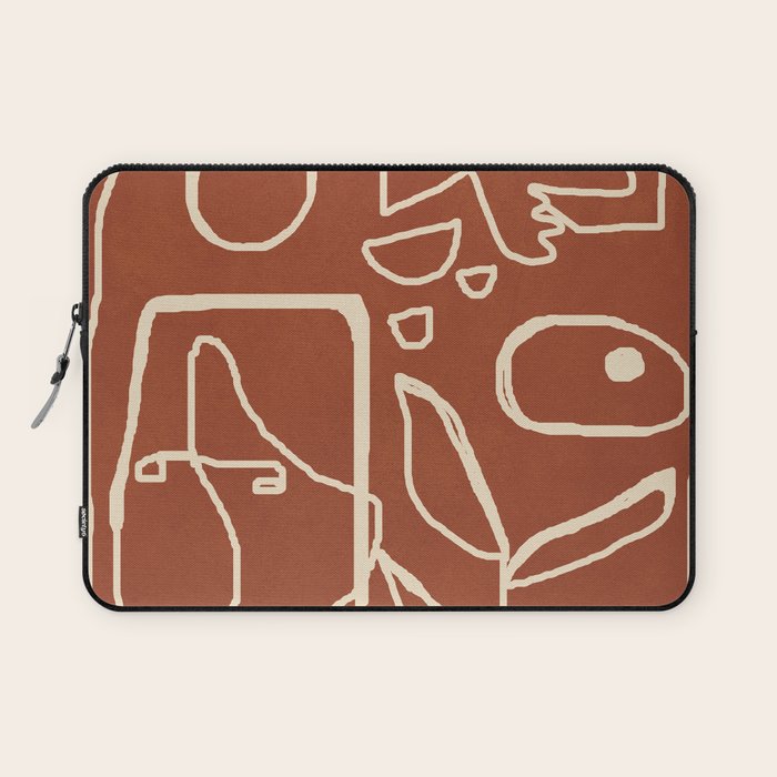 Paleolithic Abstract Art 1 Laptop Sleeve Gallery Image 1