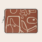 Paleolithic Abstract Art 1 Laptop Sleeve Gallery Image 1