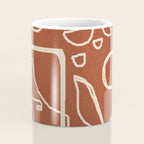 Paleolithic Abstract Art 1 Coffee Mug Gallery Image 4
