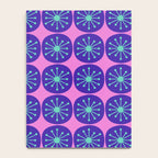Mid Century Modern Atomic Dots Retro Pattern Purple Pink Notebook Gallery Image 4