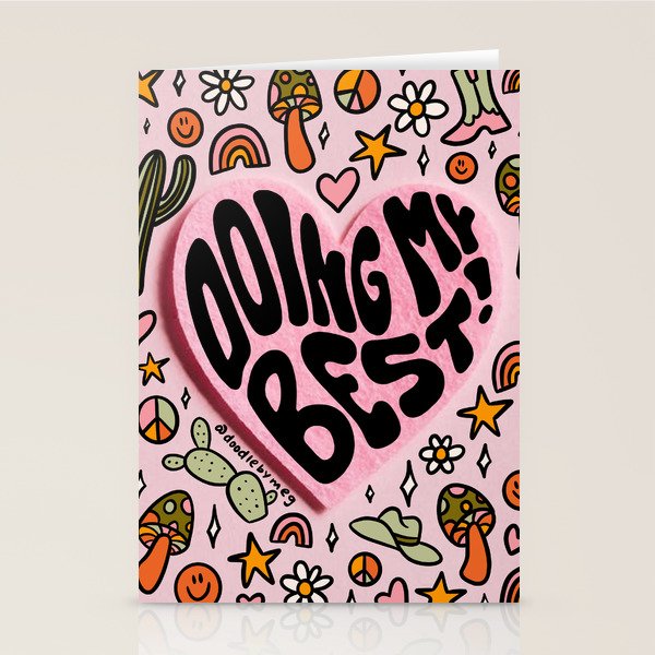 Doing My Best Stationery Card Gallery Image 1