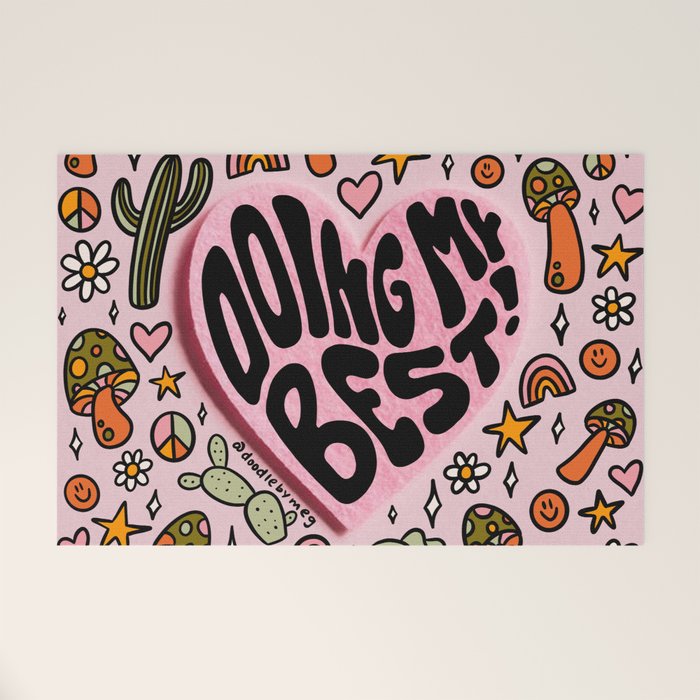 Doing My Best Welcome Mat Gallery Image 1