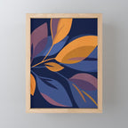 Scorpio Dark Abstract Botanical Mini Art Print Gallery Image 1