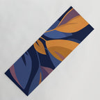 Scorpio Dark Abstract Botanical Yoga Mat Gallery Image 1