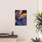 Scorpio Dark Abstract Botanical Poster Gallery Image 2