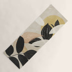 Minimal Abstract Art Tropical Leaves 2 Yoga Mat Gallery Image 1