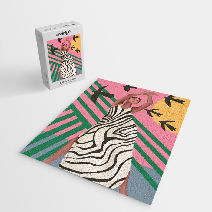 The Zebra Ate the Sun Jigsaw Puzzle Gallery Image 2