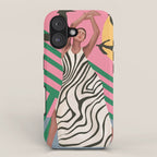 The Zebra Ate the Sun iPhone Case Gallery Image 1
