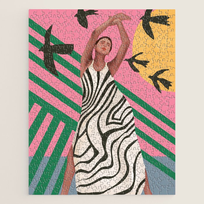 The Zebra Ate the Sun Jigsaw Puzzle Gallery Image 1