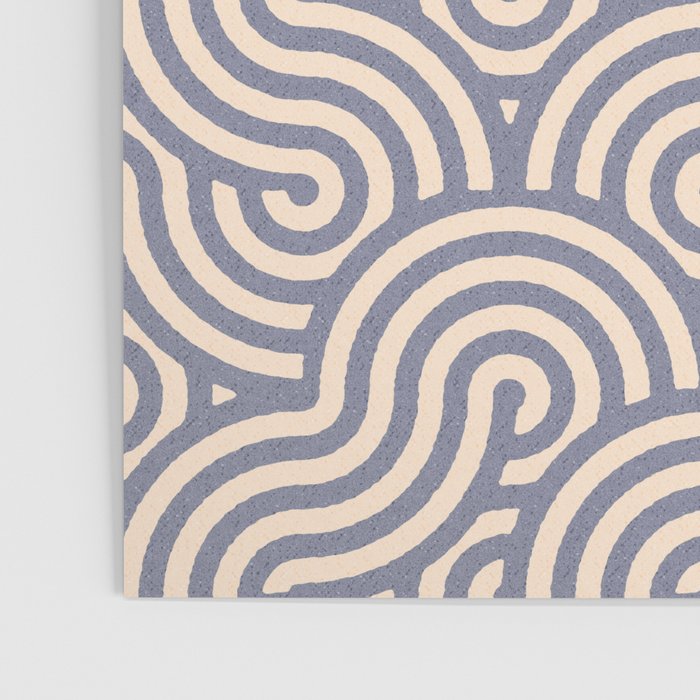 SWIRL Steel and Oat Poster Gallery Image 3