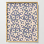 SWIRL Steel and Oat Serving Tray Gallery Image 1