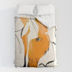 Abstract Minimal Horse 2 Comforter Gallery Image 6