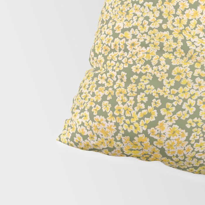 Bohemian Wildflower Meadow Pillow Sham Gallery Image 4