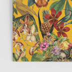 Snake Princess Tropical Jungle Vibes Multicolor Yellow Poster Gallery Image 3
