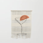 Minimalist Orange Martini Cocktail Drink Wall Hanging Gallery Image 1