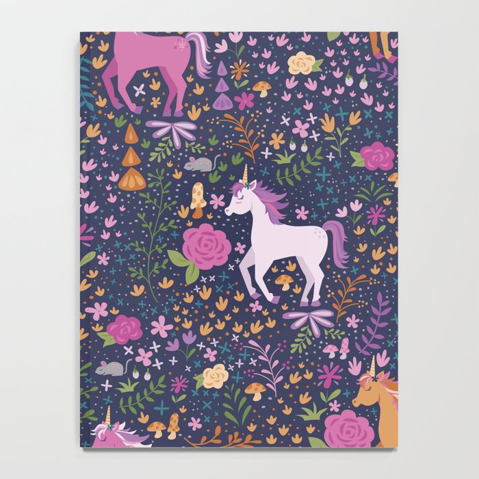 Unicorns Dancing in an Enchanted Garden Notebook Gallery Image 4