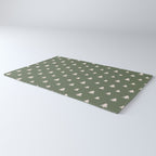 Christmas Tree Pattern Green Rug Gallery Image 3