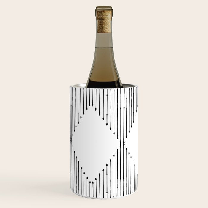 Grid (Golden Brown) Wine Chiller Gallery Image 1