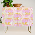 Disco Ball - Peach Credenza Gallery Image 1