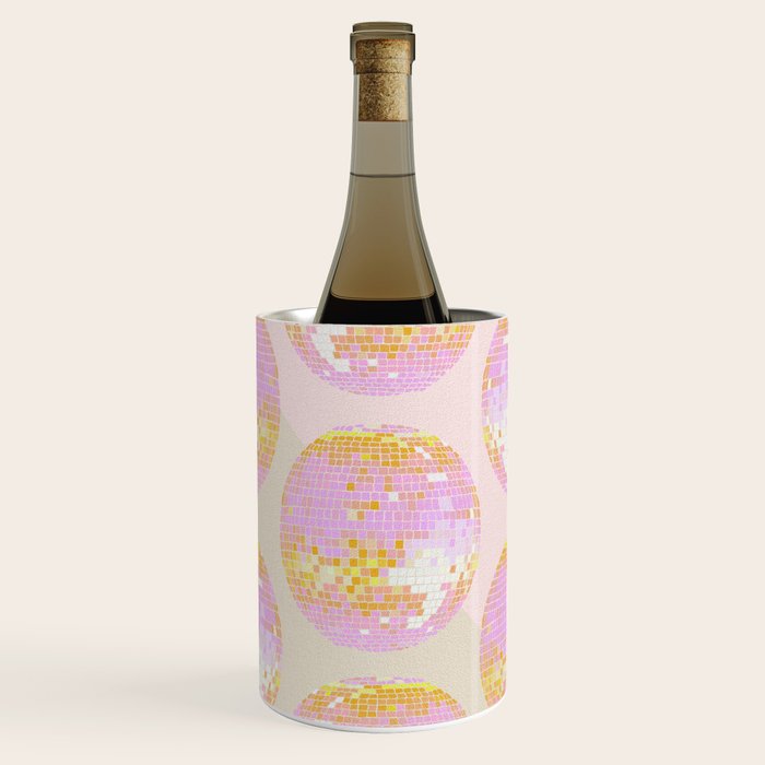 Disco Ball - Peach Wine Chiller Gallery Image 1
