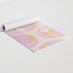 Disco Ball - Peach Yoga Mat Gallery Image 2