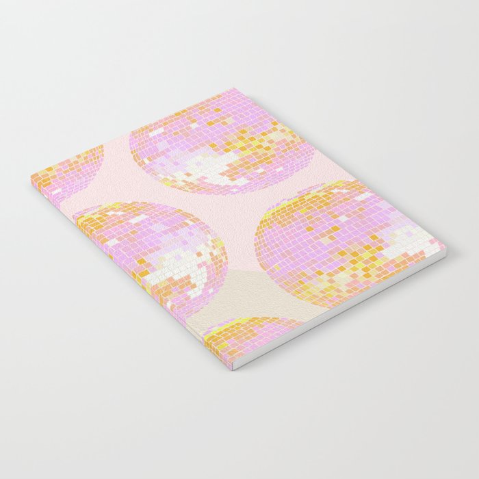 Disco Ball - Peach Notebook Gallery Image 2