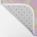 Disco Ball - Peach Bath Mat Gallery Image 2
