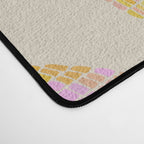 Disco Ball - Peach Desk Mat Gallery Image 4