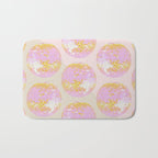 Disco Ball - Peach Bath Mat Gallery Image 1