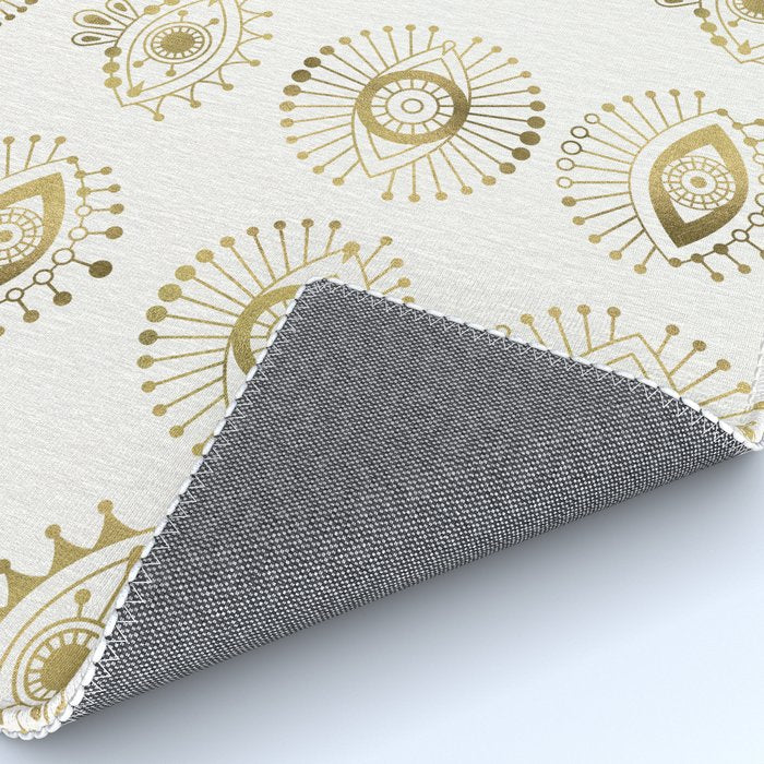 Evil Eyes - Gold Palette Rug Gallery Image 4