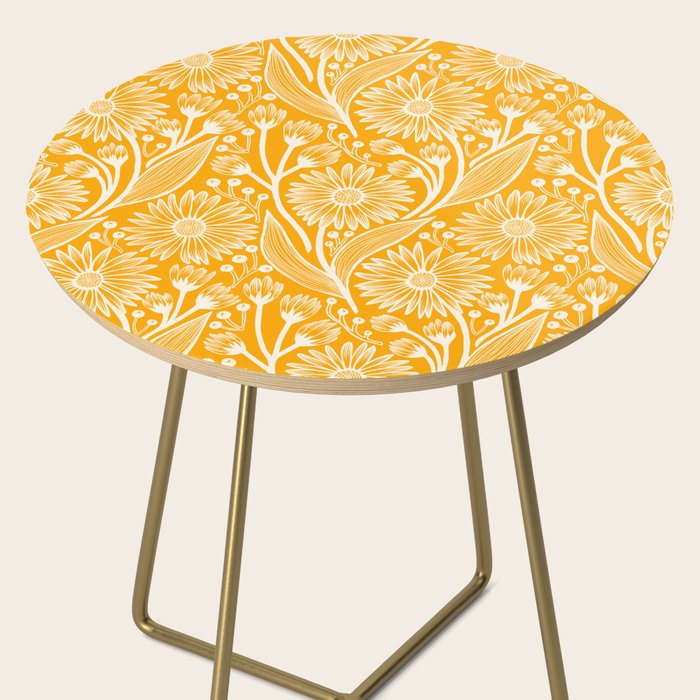 Saffron Coneflowers Side Table Gallery Image 2