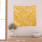 Saffron Coneflowers Wall Tapestry Gallery Image 2