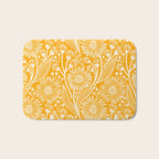 Saffron Coneflowers Bath Mat Gallery Image 1
