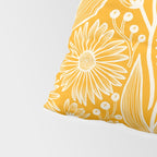 Saffron Coneflowers Pillow Sham Gallery Image 4