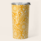 Saffron Coneflowers Travel Mug Gallery Image 2