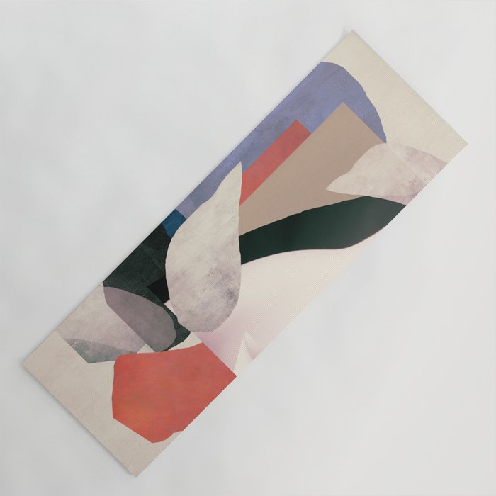 Abstract Collage 2 Yoga Mat Gallery Image 1