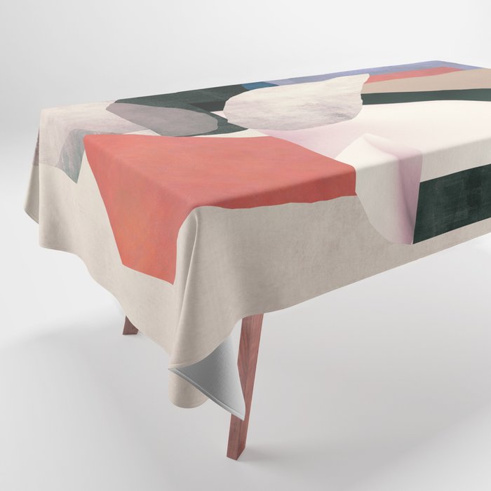 Abstract Collage 2 Tablecloth Gallery Image 1