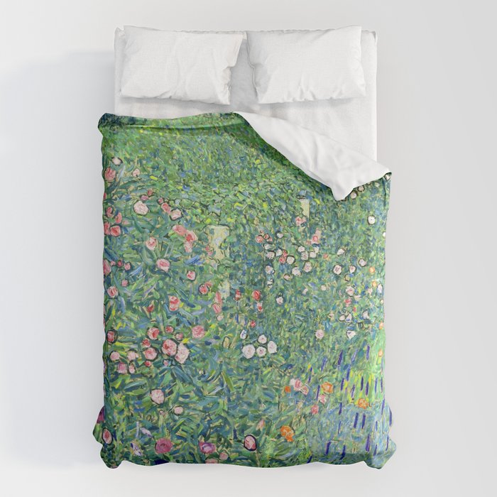 Gustav Klimt Italian Garden Duvet Cover Gallery Image 6