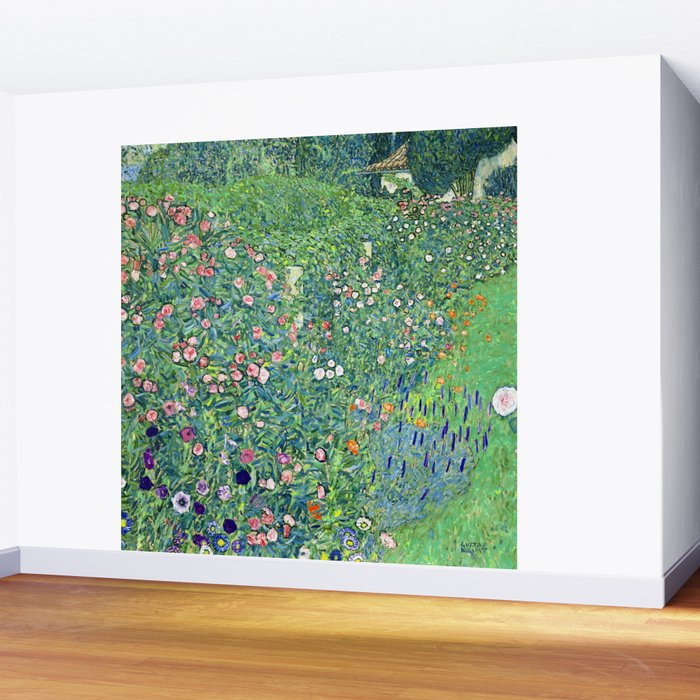 Gustav Klimt Italian Garden Wall Mural Gallery Image 2