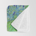 Gustav Klimt Italian Garden Throw Blanket Gallery Image 3