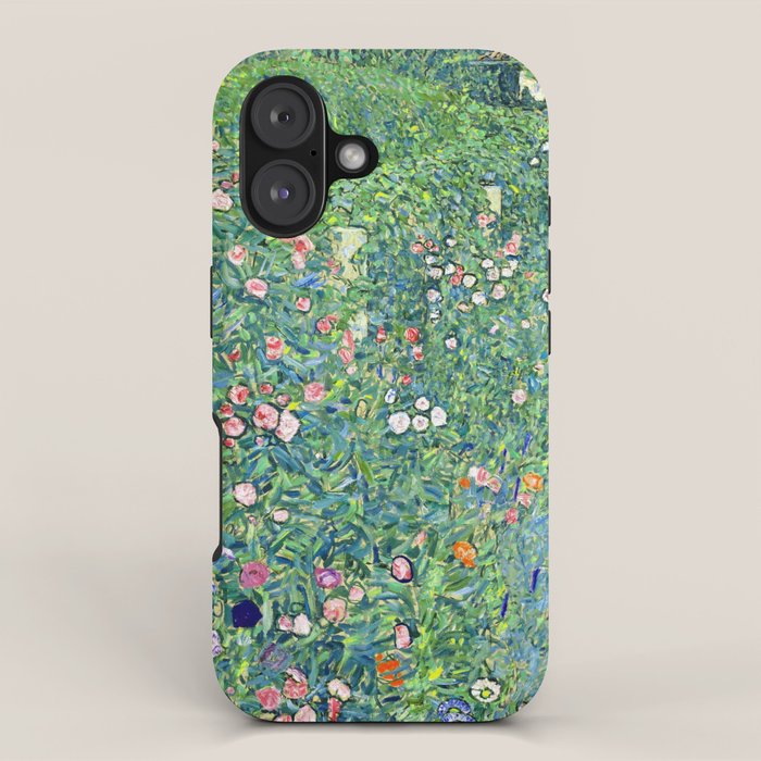 Gustav Klimt Italian Garden iPhone Case Gallery Image 1