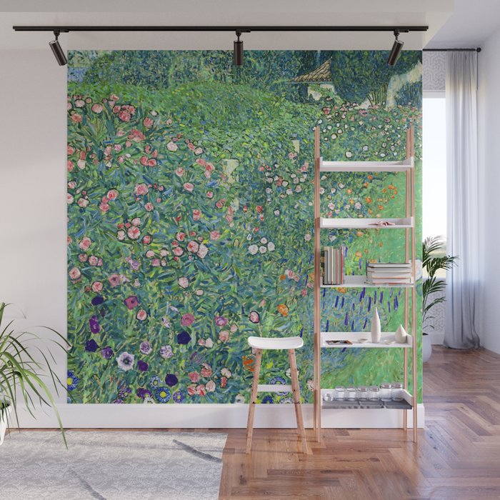 Gustav Klimt Italian Garden Wall Mural Gallery Image 1